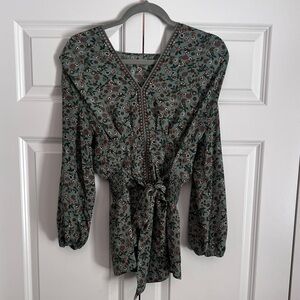 Max Studio Floral Blouse